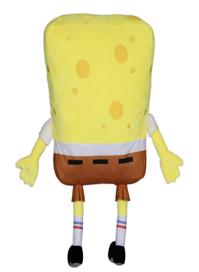 NoJo Spongebob Squarepants Plush Toddler Cuddle Pillow Soft Character for Kids Decorative for Travel, Playtime, Nursery Décor, Gifting, Daycare (Officially Licensed Product) - Image 4